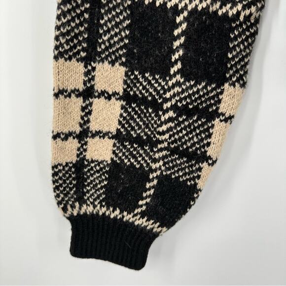 ASOS sweater in multi check pattern Size US 4 - Picture 4 of 7